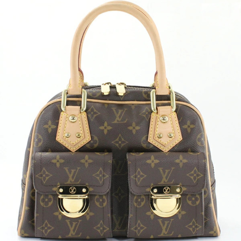 Louis Vuitton Manhattan Monogram Handbag great idea bag